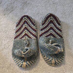 Bombas Cushioned Gripper Slipper Socks Size L Men